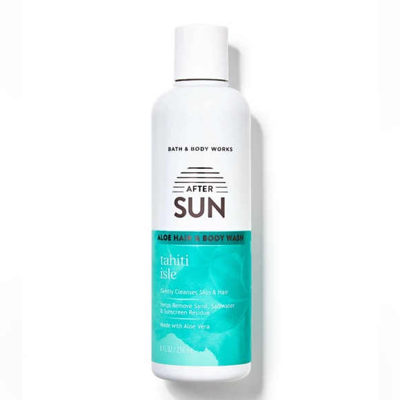 Bath & Body Works Tahiti Isle After Sun Aloe Hair & Body Wash 8 fl oz NEW - Picture 14 of 14